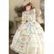 Miss Point Cat Rose Tea Multi-Tier Pleated Underskirt(Reservation/Full Payment Without Shipping)